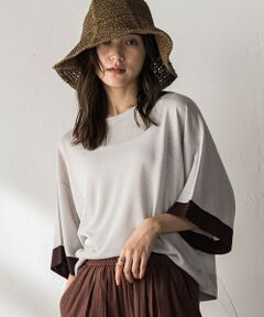 MAYSON GREY / メイソングレイ ニット・セーター | パネルドルマンニットプルオーバー