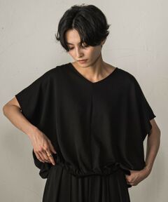 MAYSON GREY / メイソングレイ カットソー | とろみジャージーVネックプルオーバー≪セットアップ対応≫