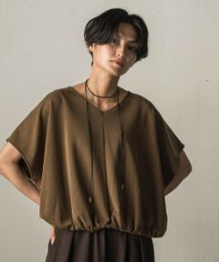 MAYSON GREY / メイソングレイ カットソー | とろみジャージーVネックプルオーバー≪セットアップ対応≫