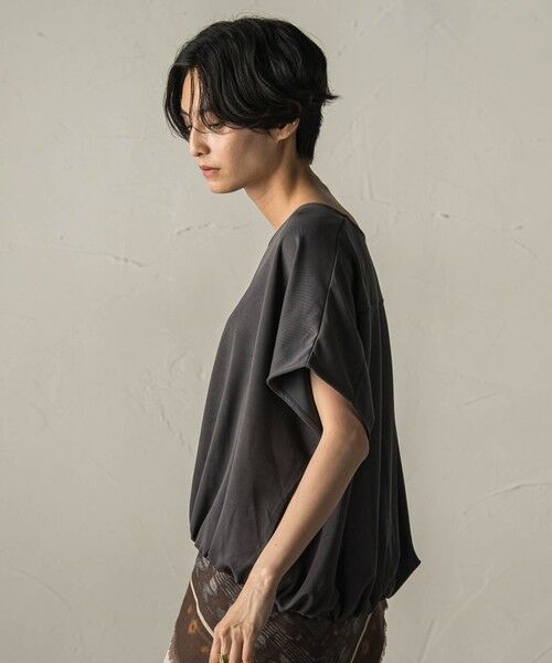 MAYSON GREY / メイソングレイ カットソー | とろみジャージーVネックプルオーバー≪セットアップ対応≫ | 詳細26