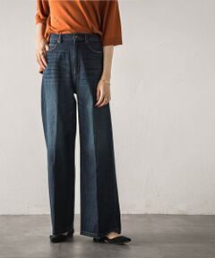 MAYSON GREY / メイソングレイ デニムパンツ | センタープレスデニムワイドパンツ