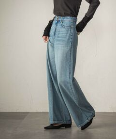 MAYSON GREY / メイソングレイ デニムパンツ | センタープレスデニムワイドパンツ