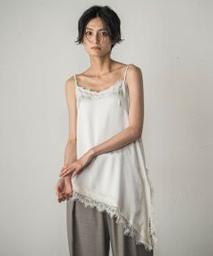 MAYSON GREY / メイソングレイ シャツ・ブラウス | アシンメトリーレースキャミソール