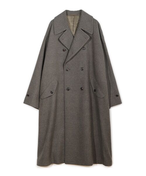 MEN'S BIGI/メンズビギ 【50th Anniv. 菊池武夫】WOOL GLEN PLAID COAT カーキ 3 MEN'S BIGI/メンズビギ 【50th Anniv. 菊池武夫】WOOL GLEN PLAID COAT カーキ 3