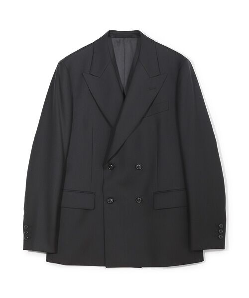 MEN'S BIGI/メンズビギ 【50th Anniv. 菊池武夫】TECHWOOL Twill Tailored Jacket ブラック 3 MEN'S BIGI/メンズビギ 【50th Anniv. 菊池武夫】TECHWOOL Twill Tailored Jacket ブラック 3