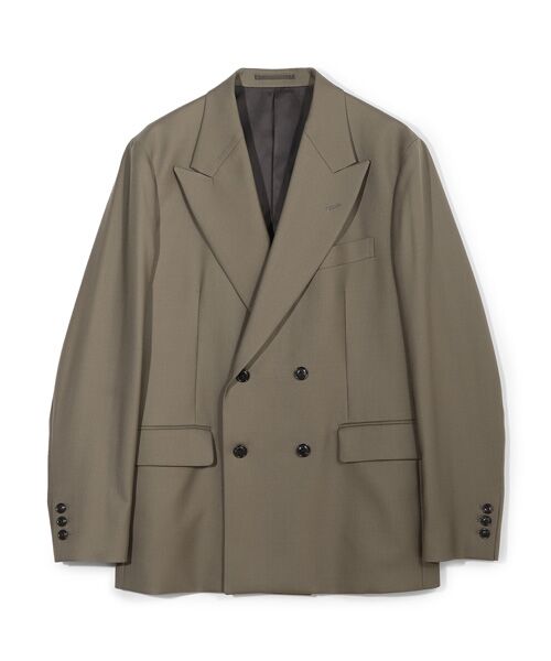 MEN'S BIGI/メンズビギ 【50th Anniv. 菊池武夫】TECHWOOL Twill Tailored Jacket ベージュ 00 MEN'S BIGI/メンズビギ 【50th Anniv. 菊池武夫】TECHWOOL Twill Tailored Jacket ベージュ 00