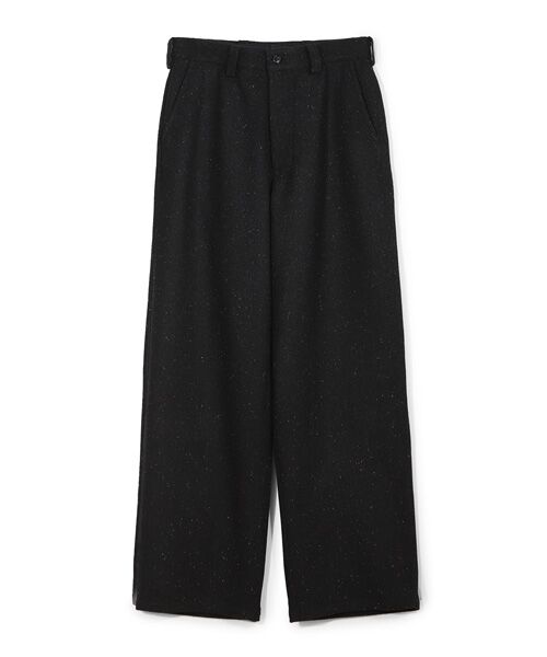 MEN'S BIGI/メンズビギ 【50th Anniv. 菊池武夫】HARRIS TWEED COLOR NEP PANTS ブラック 3 MEN'S BIGI/メンズビギ 【50th Anniv. 菊池武夫】HARRIS TWEED COLOR NEP PANTS ブラック 3