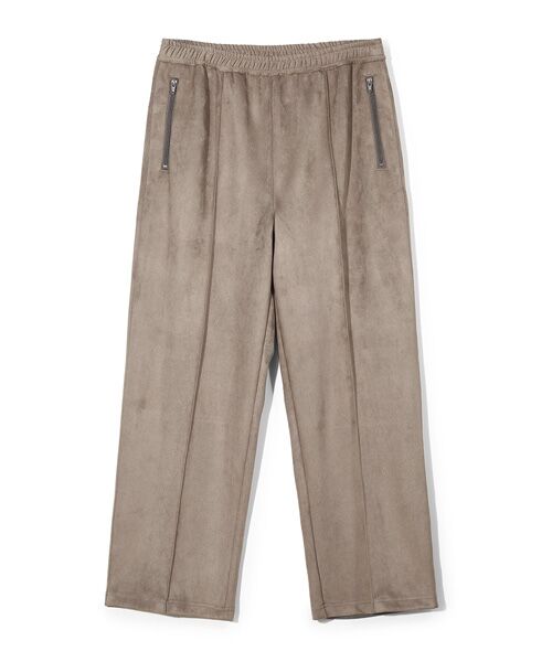 MEN'S BIGI/メンズビギ 【50th Anniv. 中田 慎介】 SUEDE LIKE/HOUND'S TOOTH TRACK PANTS ベージュ 3 MEN'S BIGI/メンズビギ 【50th Anniv. 中田 慎介】 SUEDE LIKE/HOUND'S TOOTH TRACK PANTS ベージュ 3