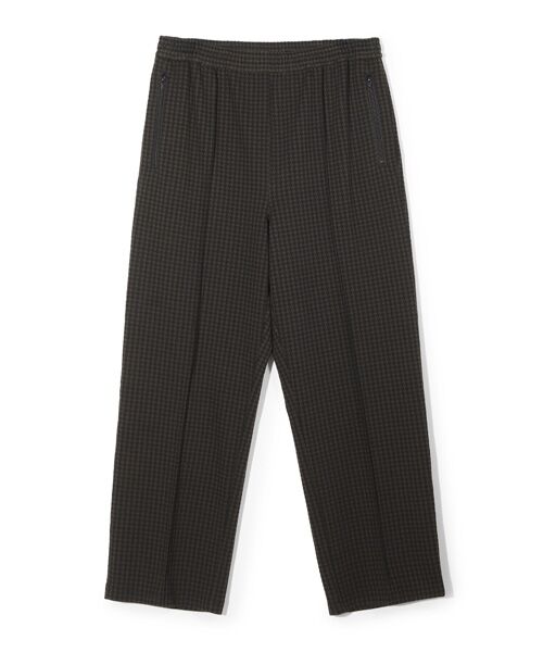 MEN'S BIGI/YrM y50th Anniv. c Tz SUEDE LIKE/HOUND'S TOOTH TRACK PANTS uE 3