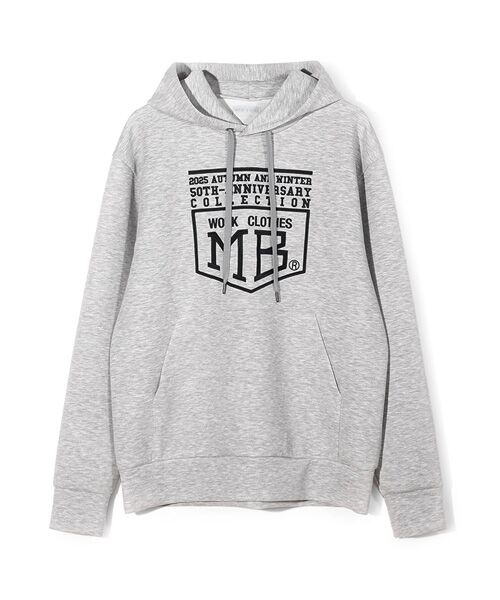 MEN'S BIGI/メンズビギ 【50th Anniv. 菊池武夫】LOGO HOODIE グレー 2 MEN'S BIGI/メンズビギ 【50th Anniv. 菊池武夫】LOGO HOODIE グレー 2
