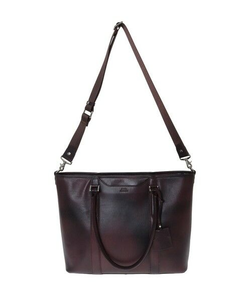 MEN'S BIGI / メンズビギ トートバッグ | 【SEEKER/シーカー】別注ムラレザー2wayトート&ショルダーバッグ | 詳細4