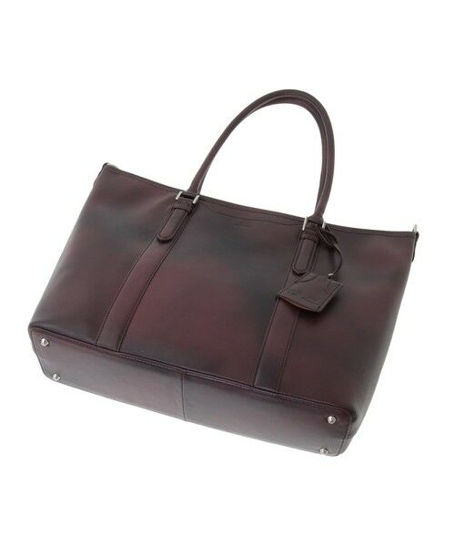 MEN'S BIGI / メンズビギ トートバッグ | 【SEEKER/シーカー】別注ムラレザー2wayトート&ショルダーバッグ | 詳細10