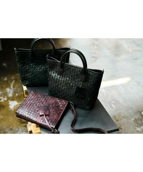 MEN'S BIGI / メンズビギ トートバッグ | 【SEEKER/シーカー】別注メッシュレザートートバッグ | 詳細5