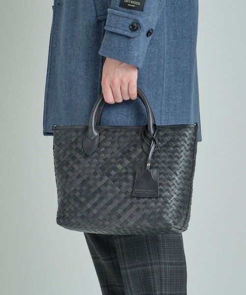 MEN'S BIGI / メンズビギ トートバッグ | 【SEEKER/シーカー】別注メッシュレザートートバッグ | 詳細2