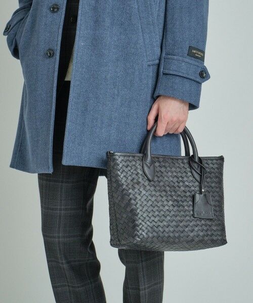 MEN'S BIGI / メンズビギ トートバッグ | 【SEEKER/シーカー】別注メッシュレザートートバッグ | 詳細3
