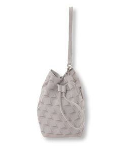 MEN'S BIGI / メンズビギ ショルダーバッグ | 【Estivant/エスティバン】Kinchaku Bag / ウルトラスエード巾着バッグ