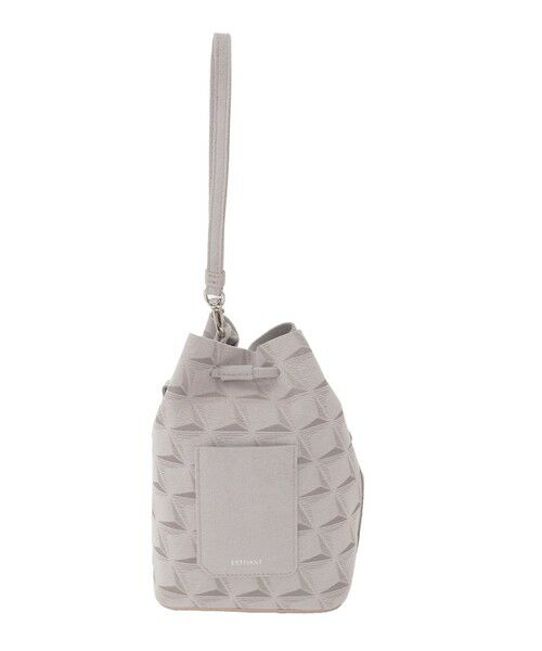 MEN'S BIGI / メンズビギ ショルダーバッグ | 【Estivant/エスティバン】Kinchaku Bag / ウルトラスエード巾着バッグ | 詳細2