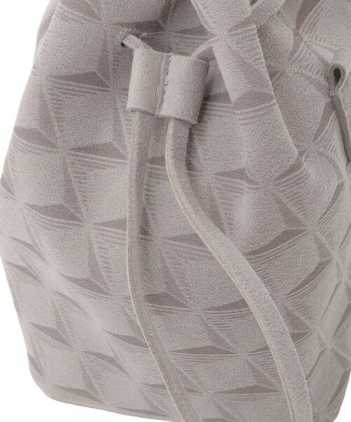 MEN'S BIGI / メンズビギ ショルダーバッグ | 【Estivant/エスティバン】Kinchaku Bag / ウルトラスエード巾着バッグ | 詳細4