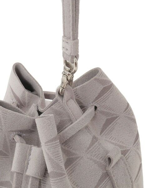 MEN'S BIGI / メンズビギ ショルダーバッグ | 【Estivant/エスティバン】Kinchaku Bag / ウルトラスエード巾着バッグ | 詳細5