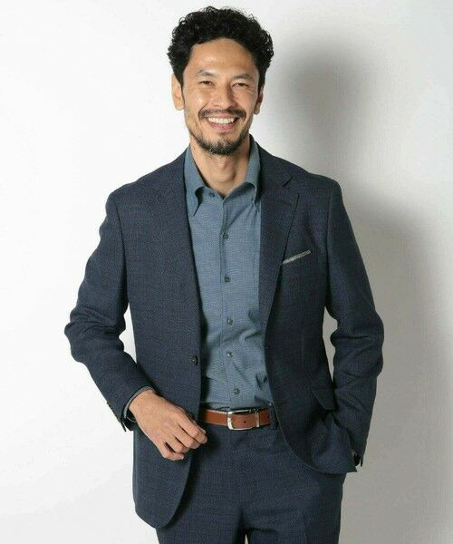 MEN'S BIGI / メンズビギ ベルト・サスペンダー | アドバンレザーリバーシブルドレスベルト | 詳細1