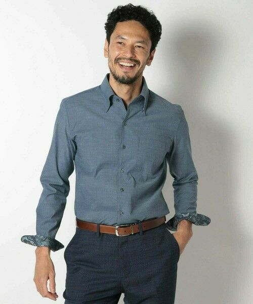 MEN'S BIGI / メンズビギ ベルト・サスペンダー | アドバンレザーリバーシブルドレスベルト | 詳細2