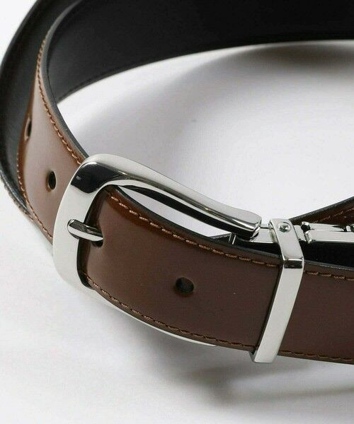 MEN'S BIGI / メンズビギ ベルト・サスペンダー | アドバンレザーリバーシブルドレスベルト | 詳細4