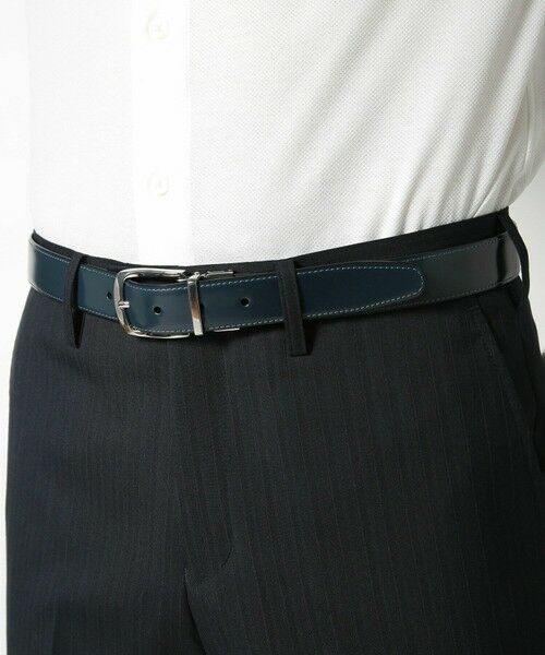 MEN'S BIGI / メンズビギ ベルト・サスペンダー | アドバンレザーリバーシブルドレスベルト | 詳細9