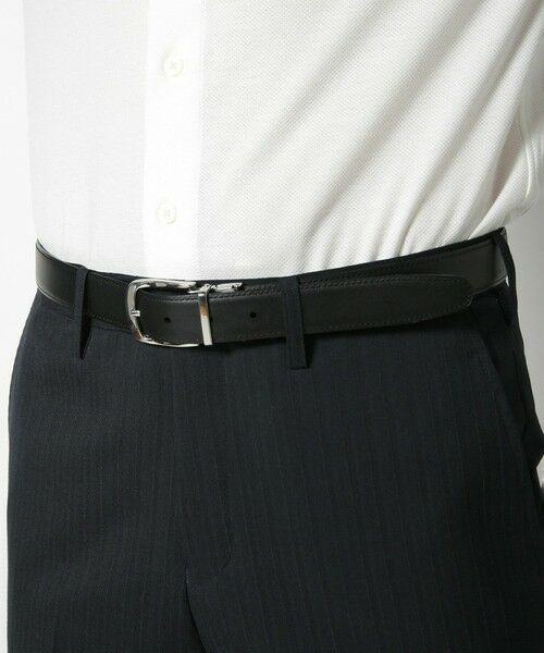 MEN'S BIGI / メンズビギ ベルト・サスペンダー | アドバンレザーリバーシブルドレスベルト | 詳細10