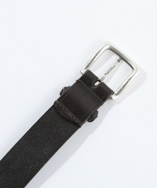 MEN'S BIGI / メンズビギ ベルト・サスペンダー | 【Haddon&Jones/ハッドンアンドジョーンズ】別注メッシュループレザーベルト | 詳細5
