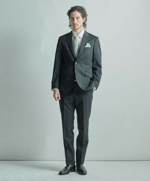 MEN'S BIGI / メンズビギ ネクタイ | シャドーペイズリー×ドット柄シルクネクタイ | 詳細14