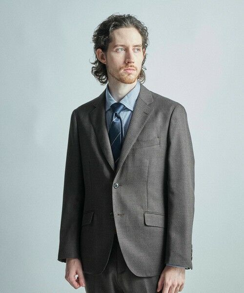 MEN'S BIGI / メンズビギ ネクタイ | チェック×ドット柄シルクネクタイ | 詳細7