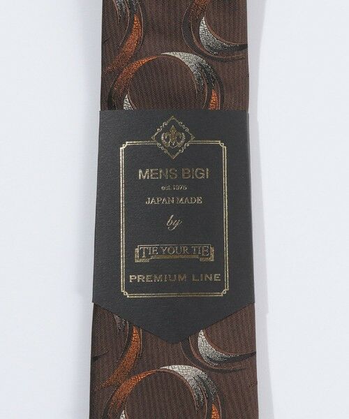 MEN'S BIGI / メンズビギ ネクタイ | 【TIE YOUR TIE/タイユアタイ】ヴィンテージアブストラクト柄ネクタイ | 詳細3