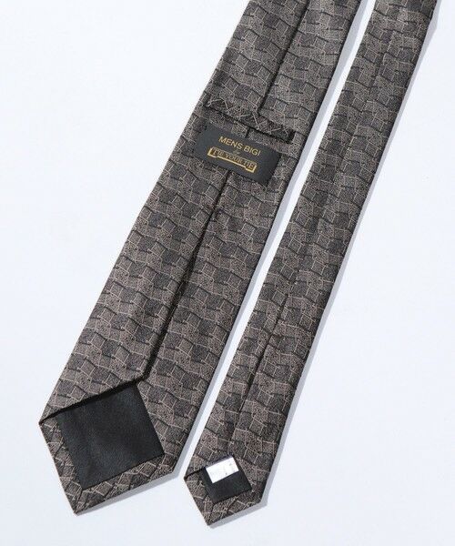 MEN'S BIGI / メンズビギ ネクタイ | 【TIE YOUR TIE/タイユアタイ】モダンジオメトリック柄ネクタイ | 詳細1