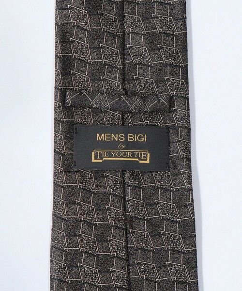 MEN'S BIGI / メンズビギ ネクタイ | 【TIE YOUR TIE/タイユアタイ】モダンジオメトリック柄ネクタイ | 詳細2