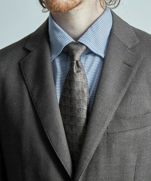 MEN'S BIGI / メンズビギ ネクタイ | 【TIE YOUR TIE/タイユアタイ】モダンジオメトリック柄ネクタイ | 詳細7