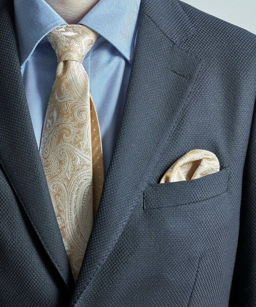 MEN'S BIGI / メンズビギ その他小物 | シャドーペイズリー柄シルクチーフ | 詳細4