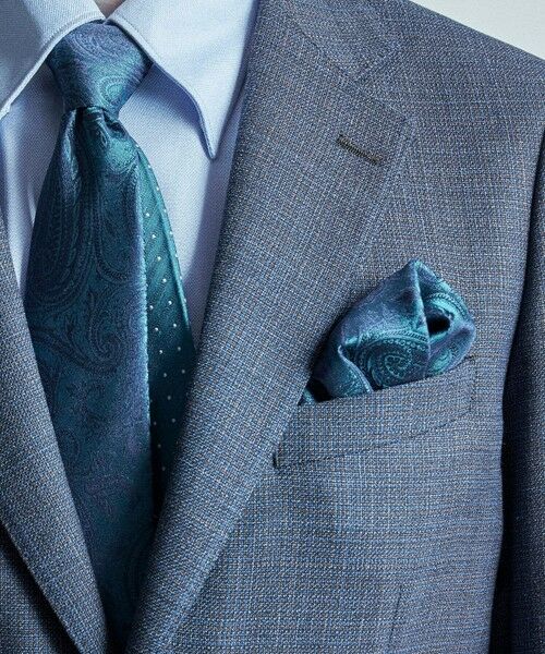 MEN'S BIGI / メンズビギ その他小物 | シャドーペイズリー柄シルクチーフ | 詳細8