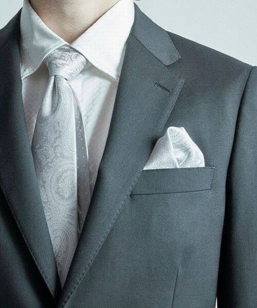 MEN'S BIGI / メンズビギ その他小物 | シャドーペイズリー柄シルクチーフ | 詳細16