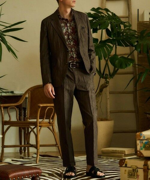 MEN'S BIGI / メンズビギ サンダル | 【Artesanos/アルテサノス】別注 レザークロスストラップサンダル | 詳細4