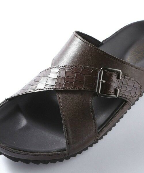 MEN'S BIGI / メンズビギ サンダル | 【Artesanos/アルテサノス】別注 レザークロスストラップサンダル | 詳細7