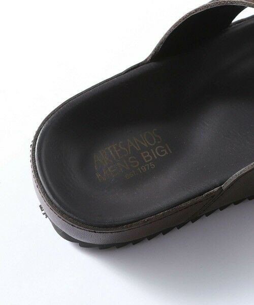 MEN'S BIGI / メンズビギ サンダル | 【Artesanos/アルテサノス】別注 レザークロスストラップサンダル | 詳細9