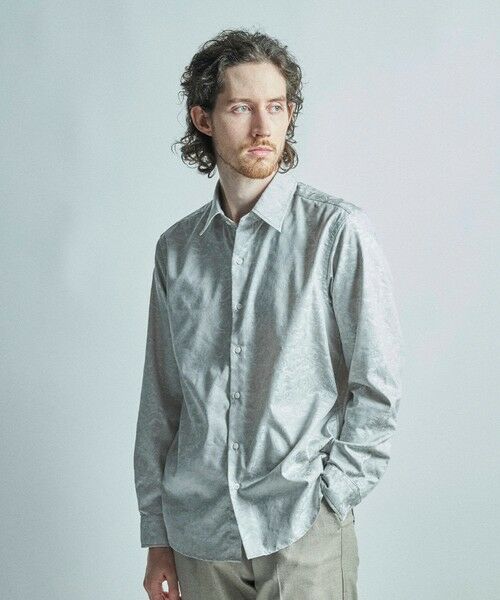 MEN'S BIGI / メンズビギ シャツ・ブラウス | 【LIBERTY/リバティ】フラワージャガード 長袖シャツ | 詳細3