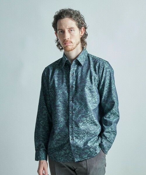 MEN'S BIGI / メンズビギ シャツ・ブラウス | 【LIBERTY/リバティ】フラワージャガード 長袖シャツ | 詳細21