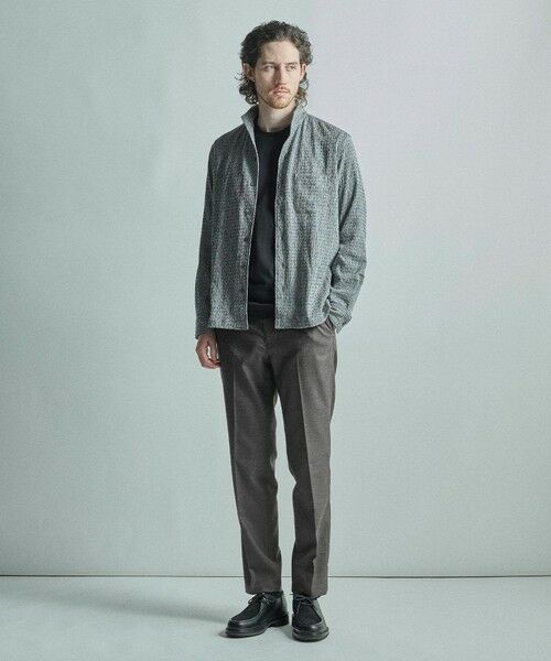 MEN'S BIGI / メンズビギ シャツ・ブラウス | シャーリング楊柳 シャツブルゾン＜ストレッチ＞ | 詳細4