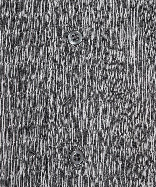 MEN'S BIGI / メンズビギ シャツ・ブラウス | シャーリング楊柳 シャツブルゾン＜ストレッチ＞ | 詳細1