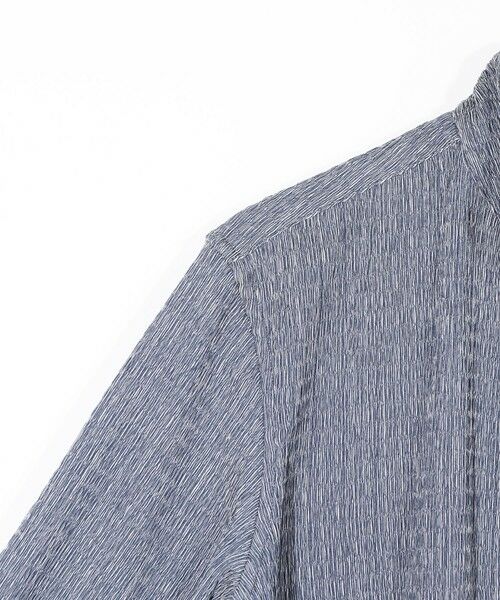 MEN'S BIGI / メンズビギ シャツ・ブラウス | シャーリング楊柳 シャツブルゾン＜ストレッチ＞ | 詳細7