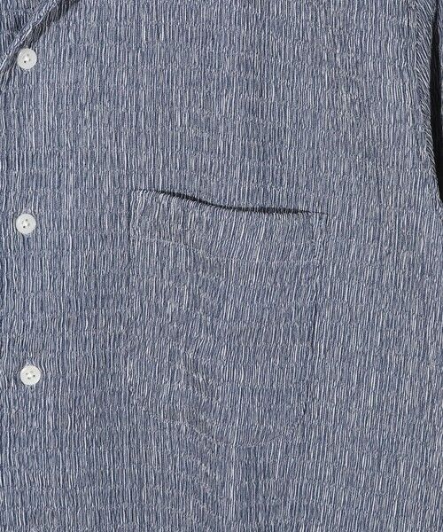 MEN'S BIGI / メンズビギ シャツ・ブラウス | シャーリング楊柳 シャツブルゾン＜ストレッチ＞ | 詳細8