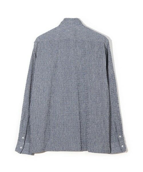 MEN'S BIGI / メンズビギ シャツ・ブラウス | シャーリング楊柳 シャツブルゾン＜ストレッチ＞ | 詳細10