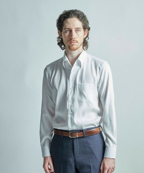 MEN'S BIGI / メンズビギ シャツ・ブラウス | 【ACTIVE TAILOR/アクティブテイラー】クールマックスロイヤルオックスドレスシャツ＜吸水速乾/イージーケア＞ | 詳細3