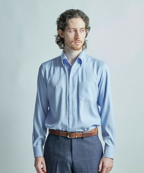MEN'S BIGI / メンズビギ シャツ・ブラウス | 【ACTIVE TAILOR/アクティブテイラー】クールマックスロイヤルオックスドレスシャツ＜吸水速乾/イージーケア＞ | 詳細15